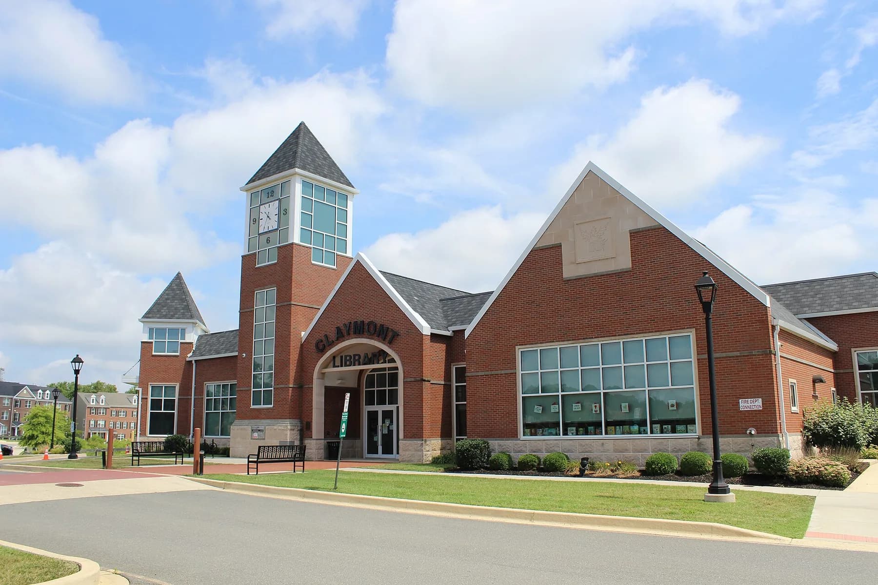 The Claymont Library in Claymont, Delaware