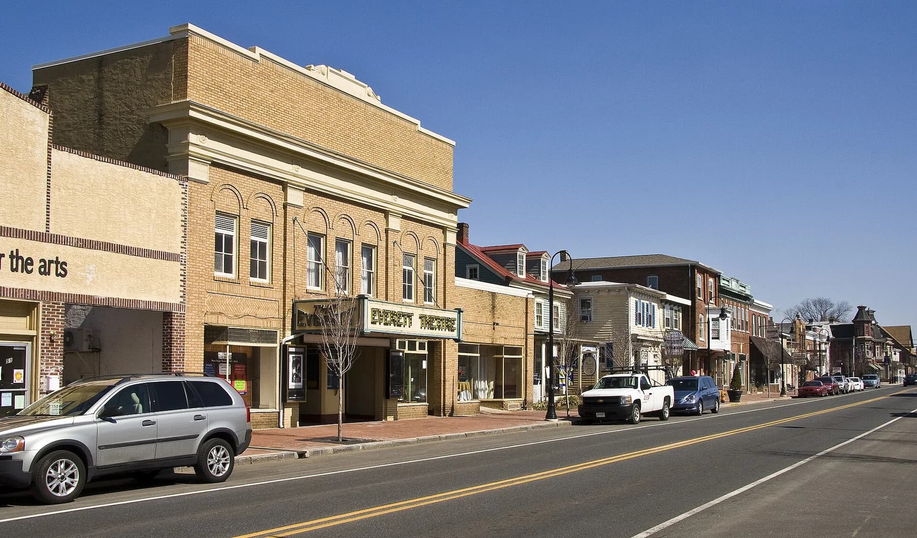 Downtown Middletown, Delaware, in the historic district