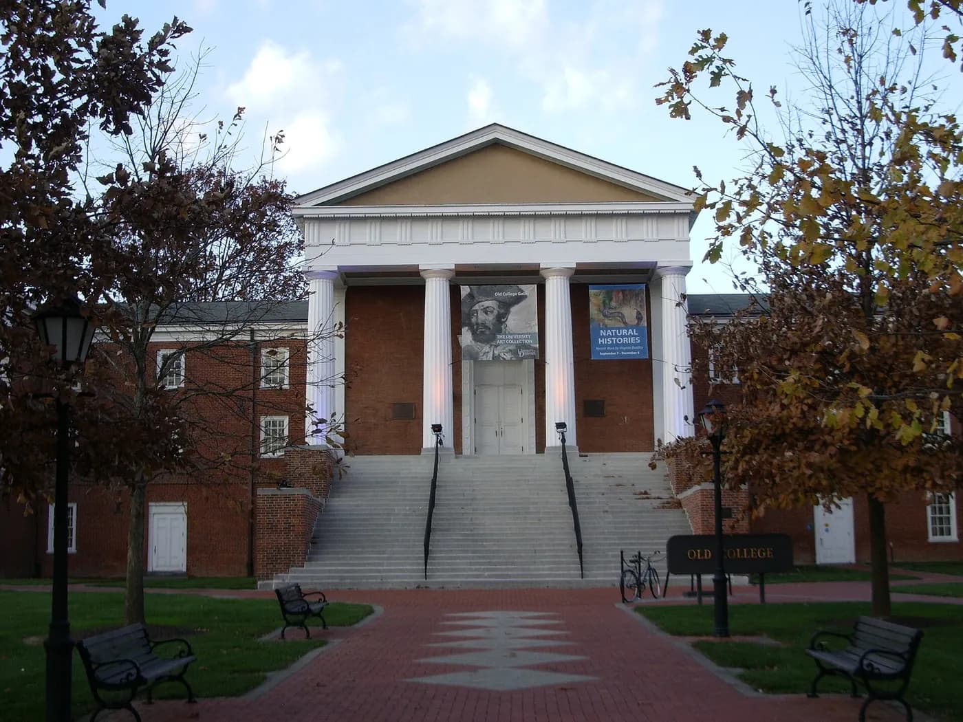 The Old College Gallery at the University of Delaware in Newark