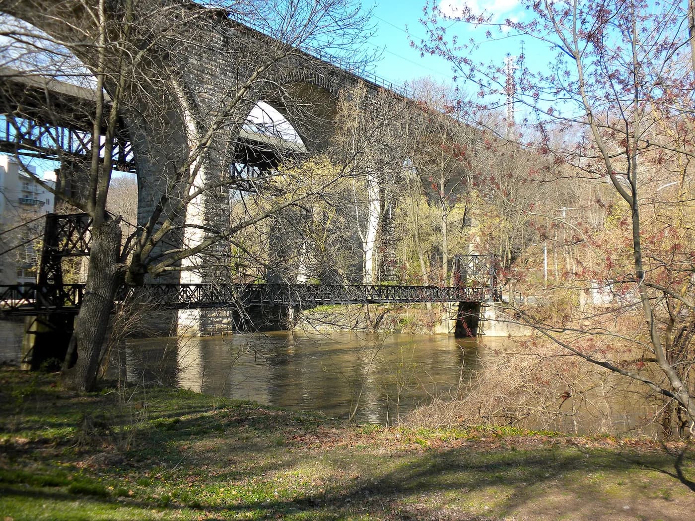 Three bridges in Brandywine Park, Wilmington